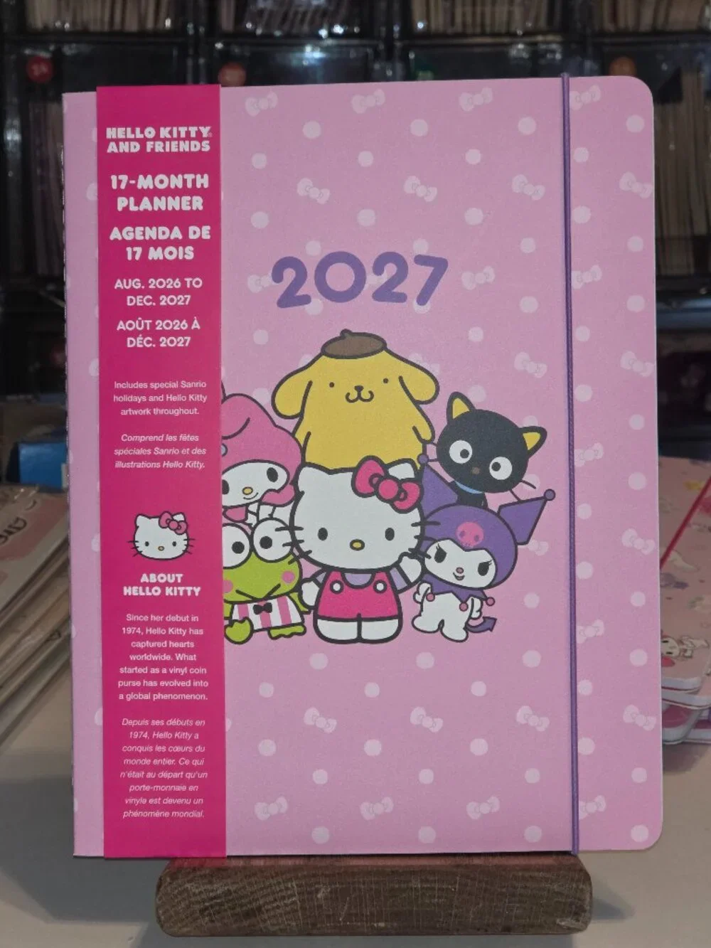 NB-2487 Sanrio Hello Kitty 2027 17-Month Planner Flex Cover 7.5x10